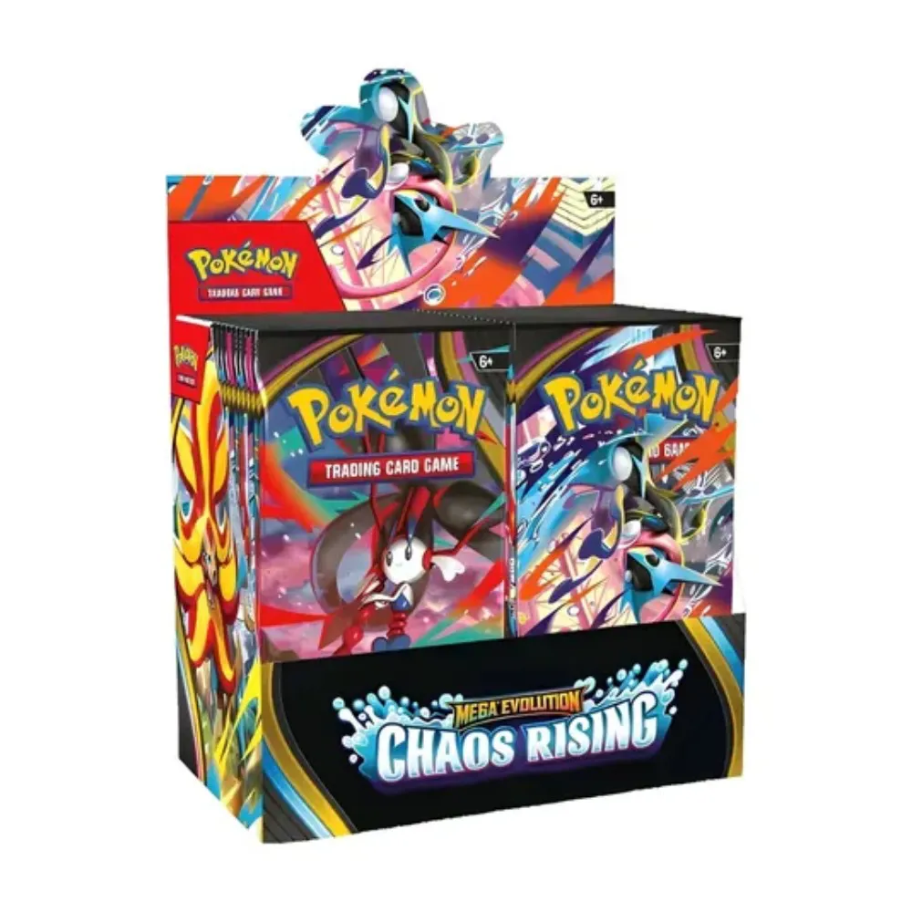 Booster Box Pokémon Copag 2026 Caos Ascendente 216 Cartas